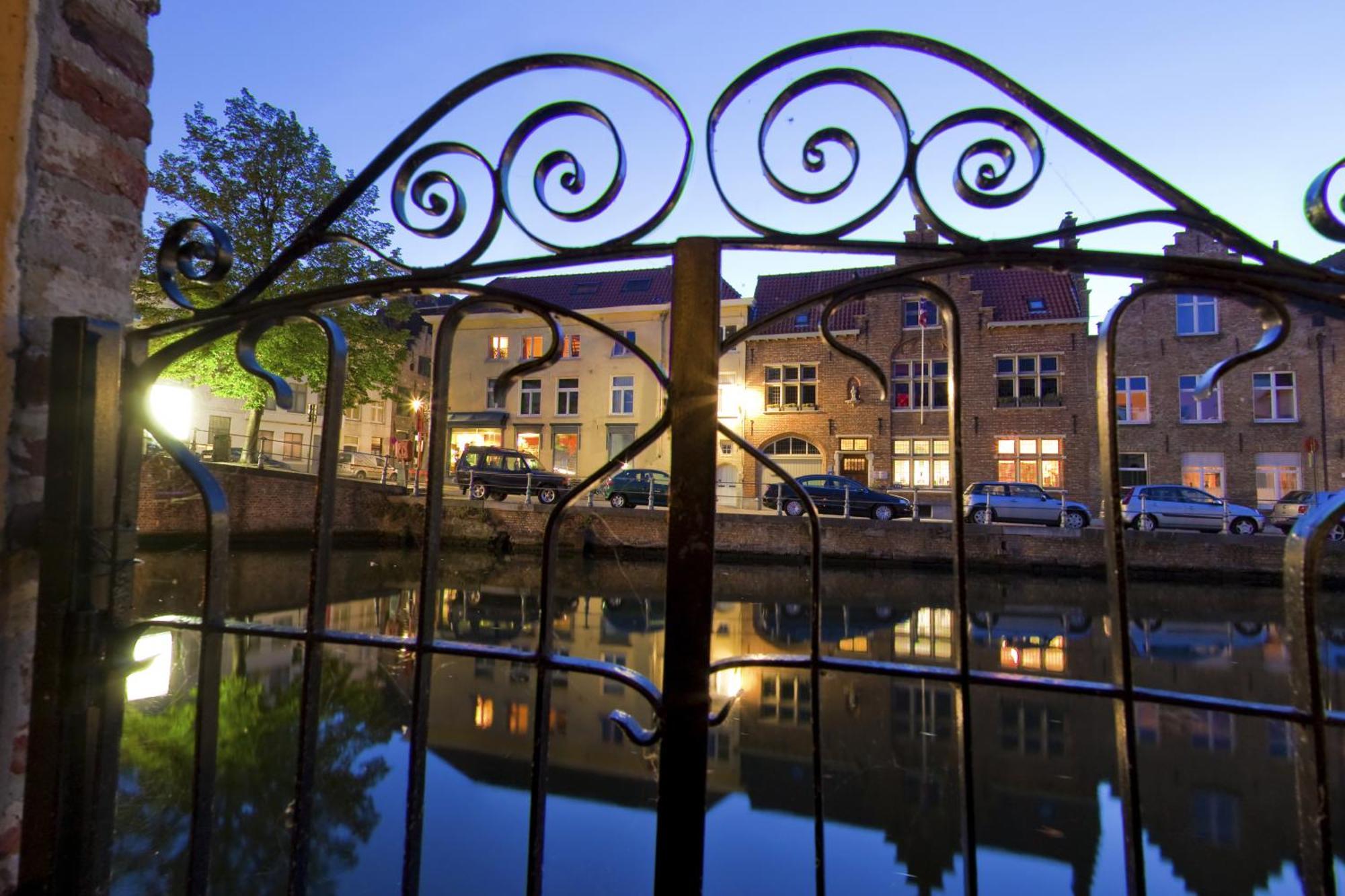 Canalview Hotel Ter Reien Bruges Luaran gambar