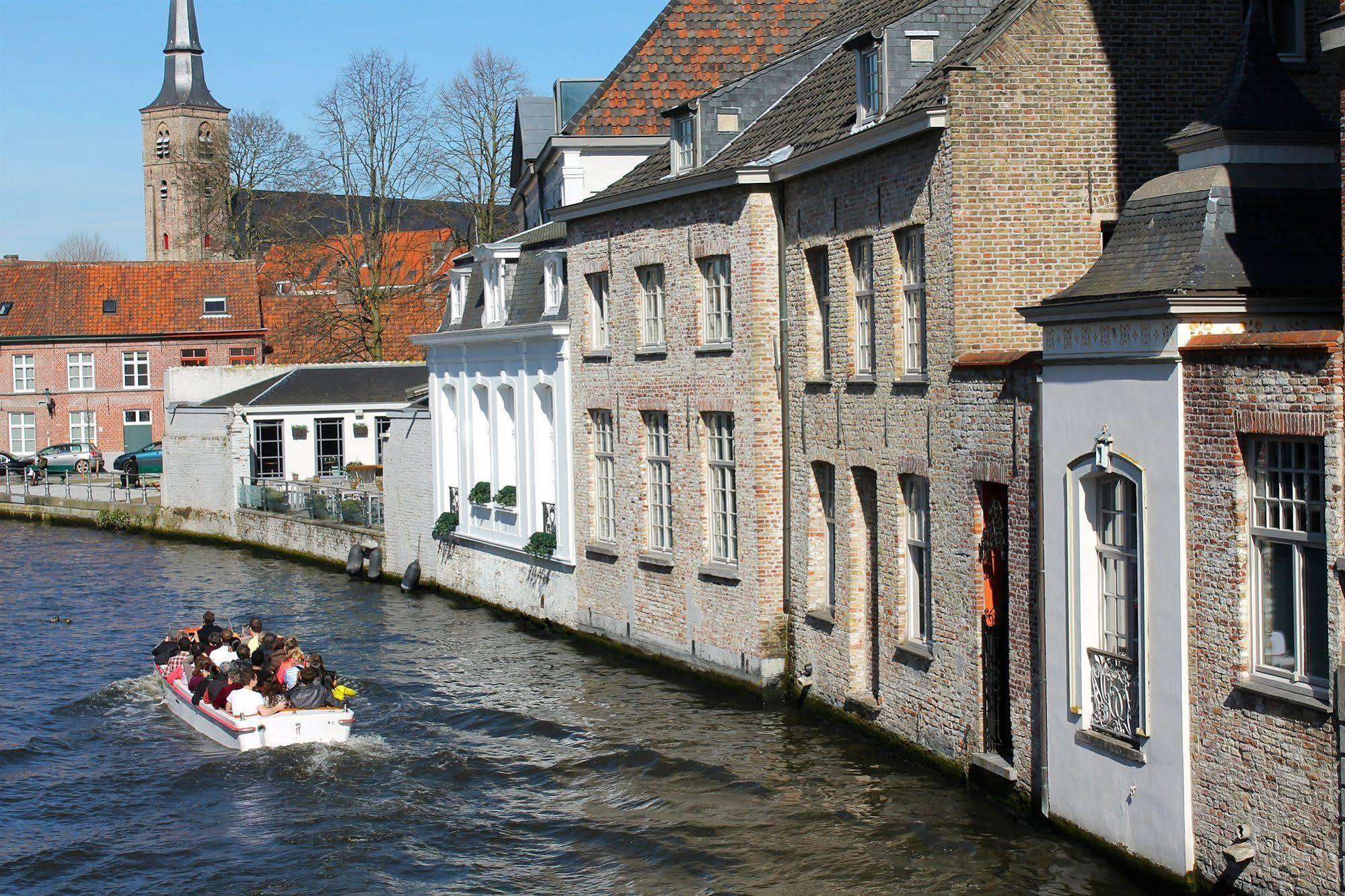 Canalview Hotel Ter Reien Bruges Luaran gambar